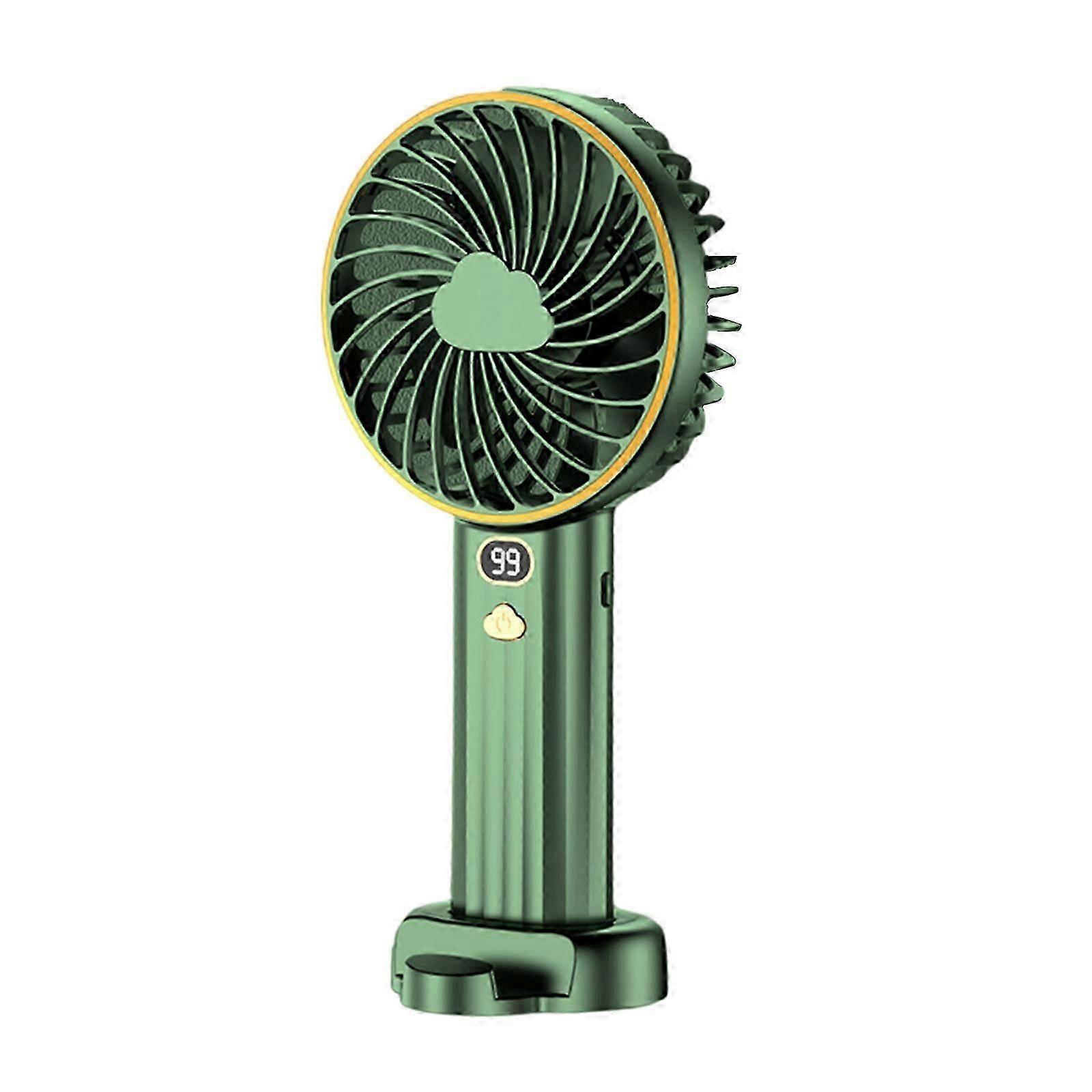 Draagbare Mini Draagbare Ventilator met Grote Capaciteit USB Oplaadbare versnelling wit opladen FP