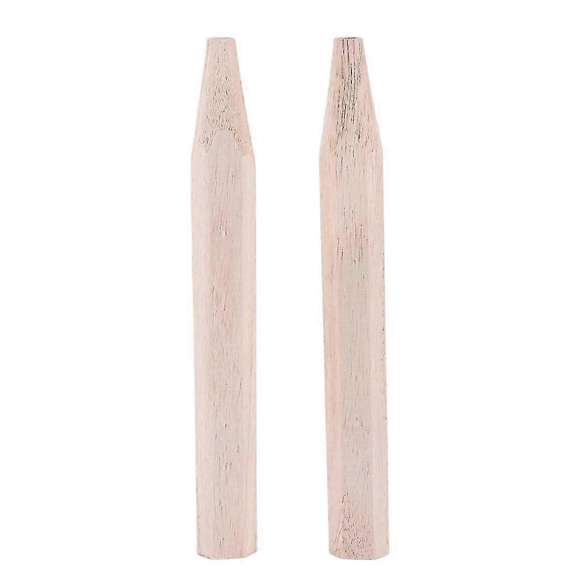 2Pcs Badminton Racket Handle Grip Wooden Badminton Handle Repair of Badminton Racket,G6 JP