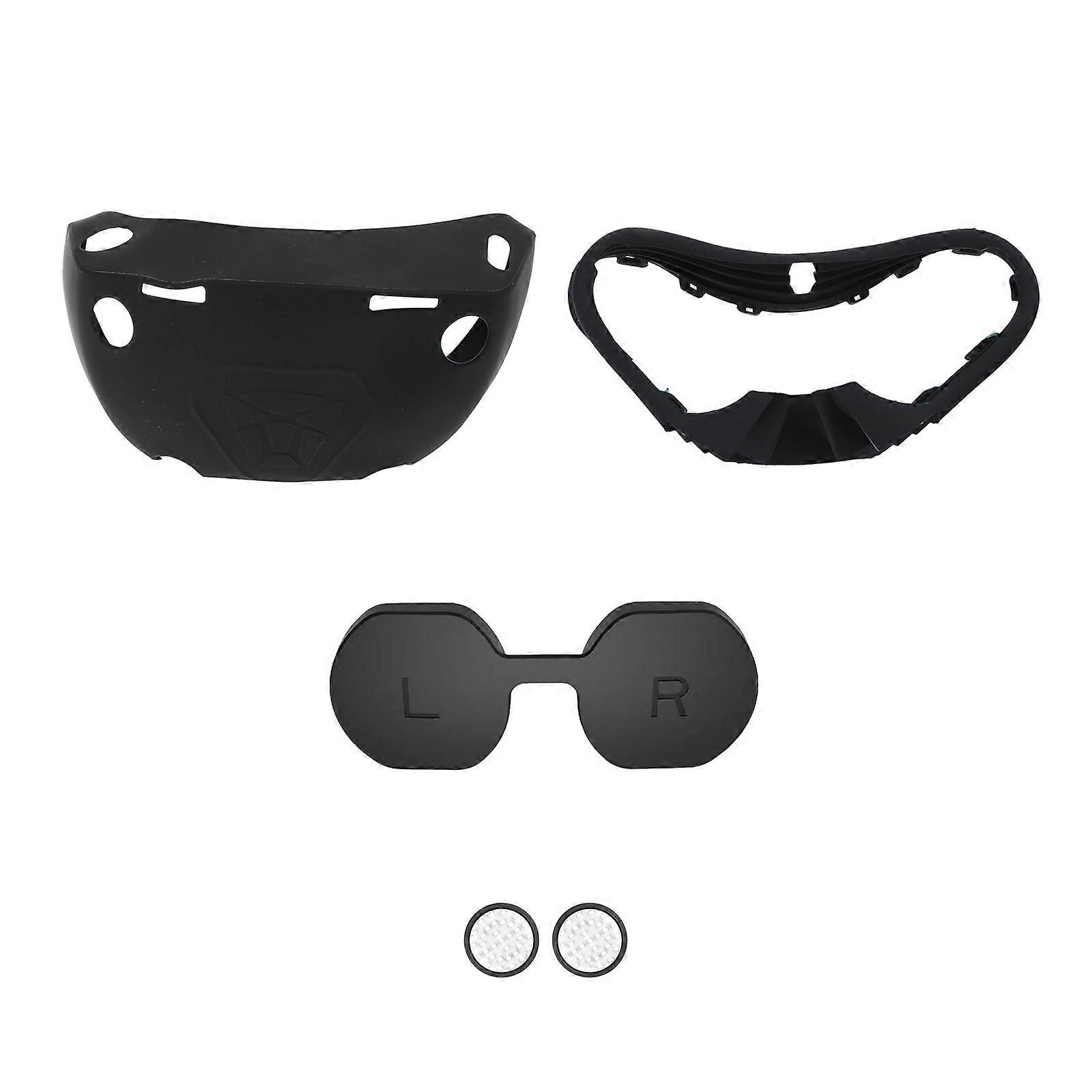 Durability Silicone Cover Face Interface Headset Protective Shells Lens Caps Rocker Cover Set for PS VR2 Headset