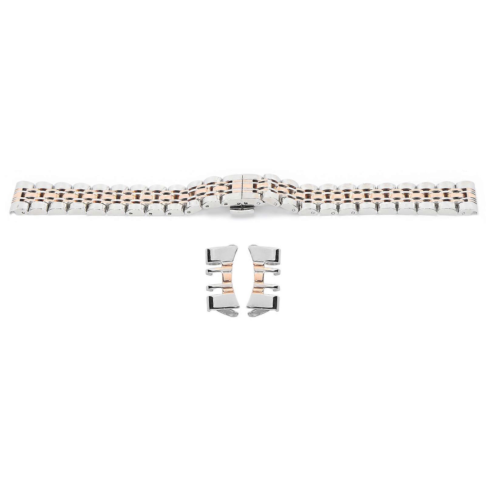 Adjustable Stainless Steel Watch Strap Replacement Watch Band Accessory for Watchmaker