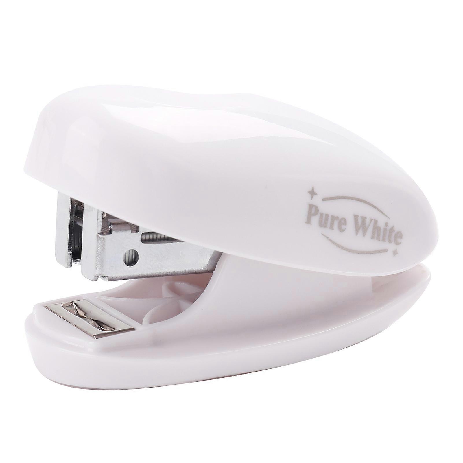 Mini Stapler No Jam Handheld Compact Stapler with Built in Staple Remover for Office School Daily Use