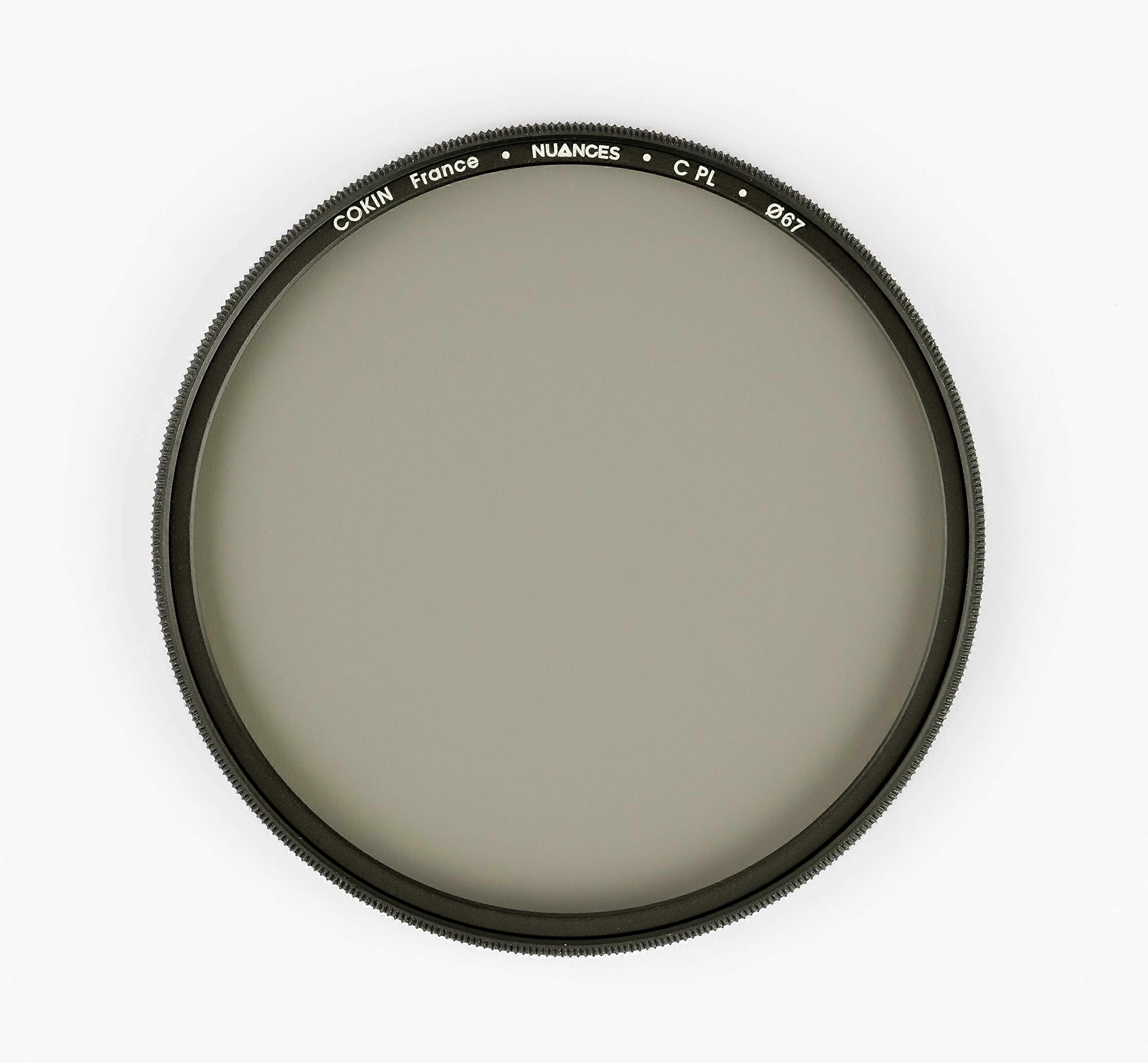 NUANCES Circular Polarising Filter 67mm for DSLR Cameras, Reduces Glare, Enhances Color Saturation, Multicoated