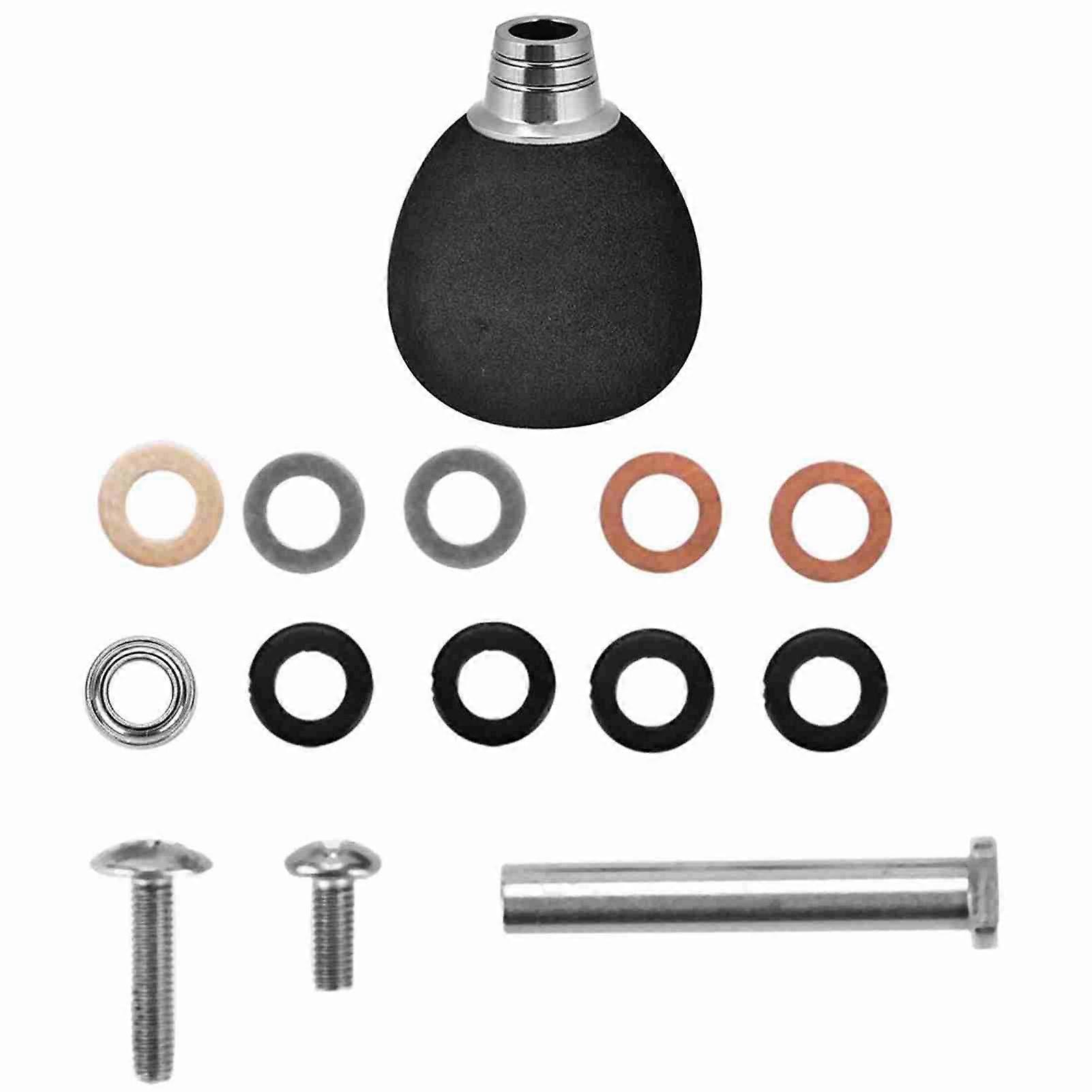 Fishing Reel Handle Power Knob Replacement for Baitcasting Spinning Reels, Durable Upgrade Grip for Smooth Casting Gun Color
