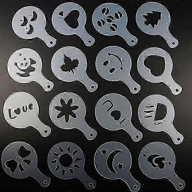 Latte Art Template, Coffee Decorating Tool, Beginner Barista Homemade Coffee Tool