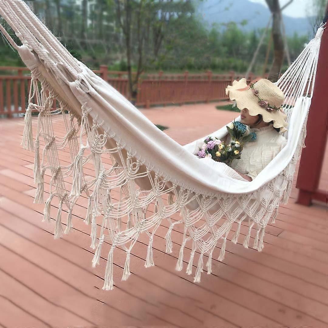 Canvas Hammock, Specification:200x150cm White 200x150cm White