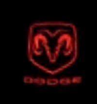 2PCS Luz de Projetor de Logotipo a Laser Compatível com Dodge Hellcat RT