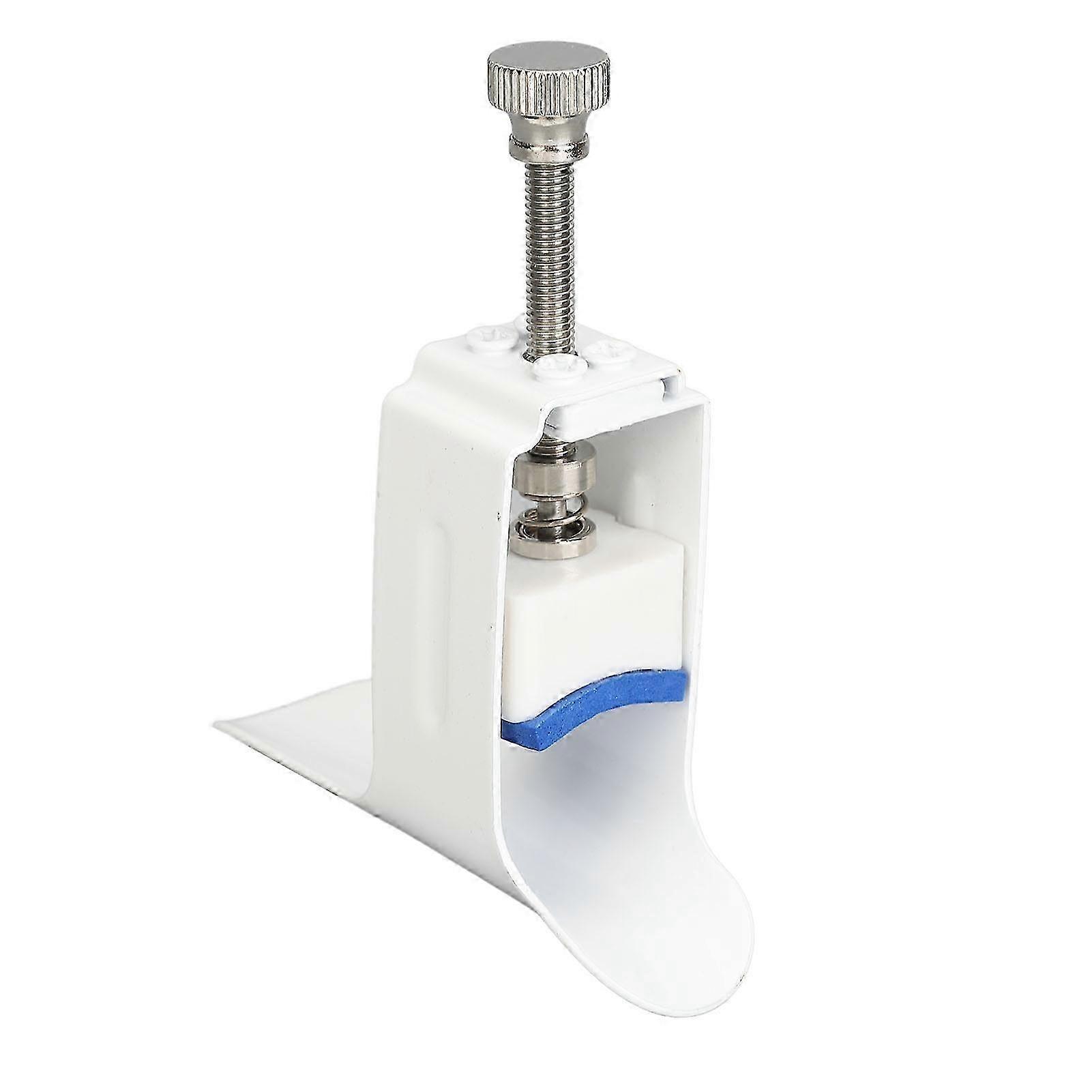 Adjustable Finger Joint Splint - Aluminum Straightener Device for Extension and Support - White