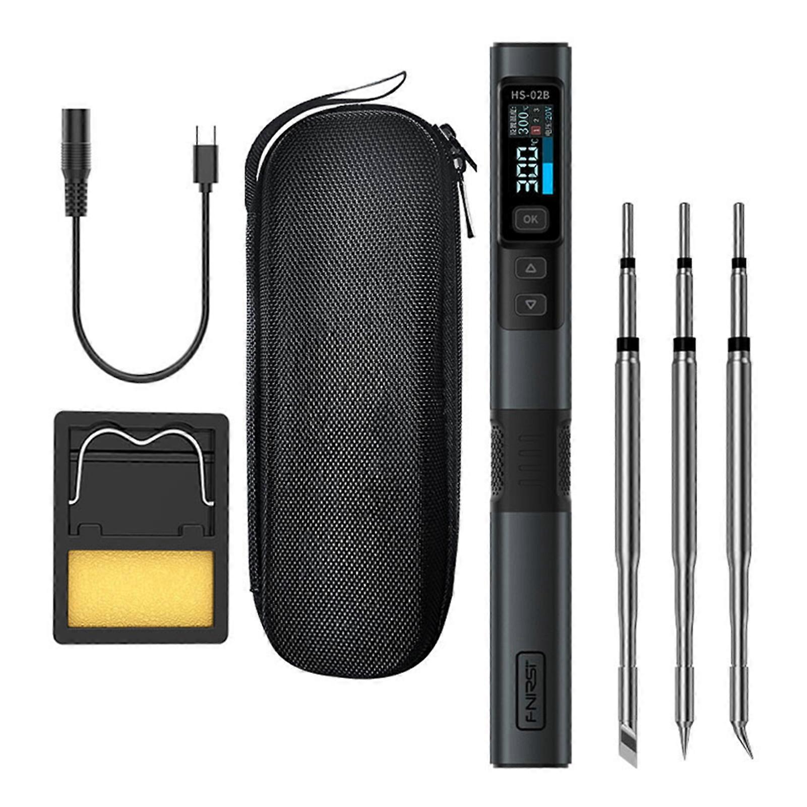 Electric Soldering Iron Set Adjustables Temperature Welding Tool for Electronic Parts Repair