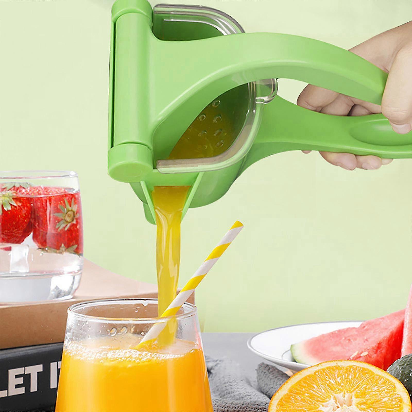 Manual Fruit Juicer Lemon Squeezer Hand Juicer Portable Fruit Citrus Press Juicer