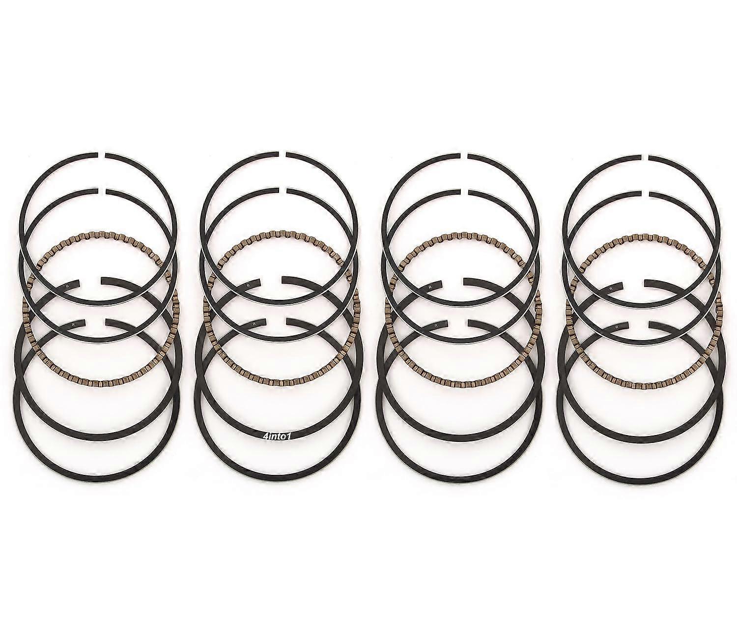 Set of 4 Piston Ring Sets  Compatible with Honda CB75019791983