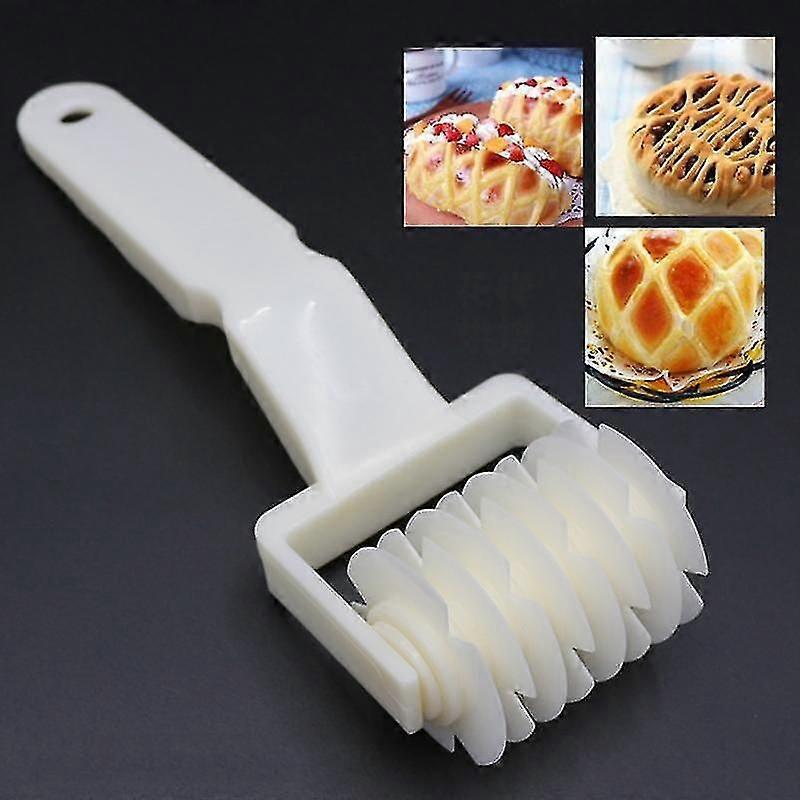 Best Plastic Wheel Knife Embossing Dough Roller Lattice Craft Cooking Tools Large Size Pull Net Pizza Cutters Amp; Wheels Tools