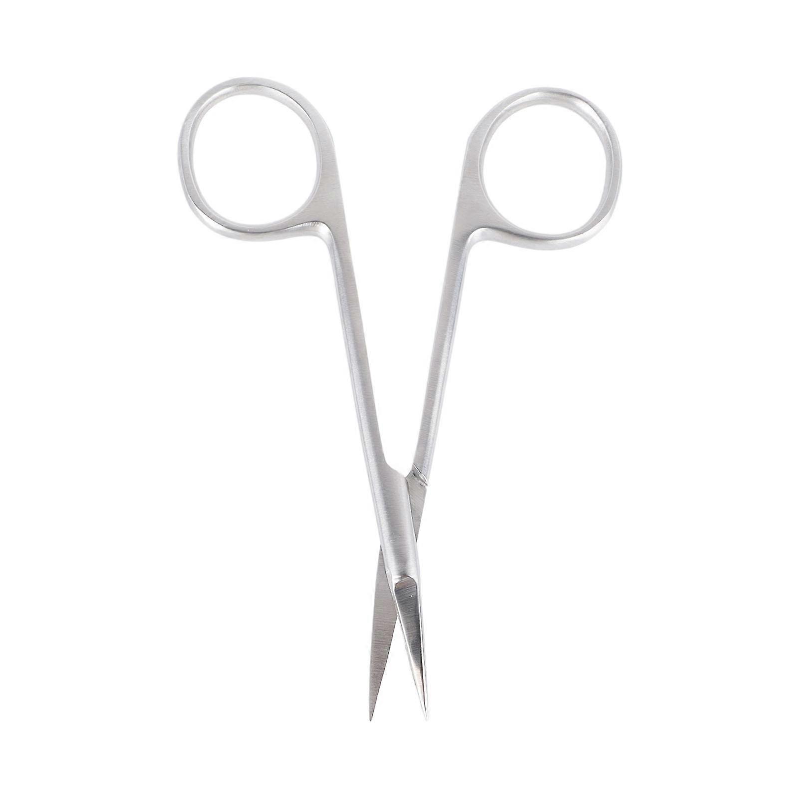 Professional Precise Pointed Tip Cuticle Scissors Stainless Steel Curved Blade Manicure Scissors