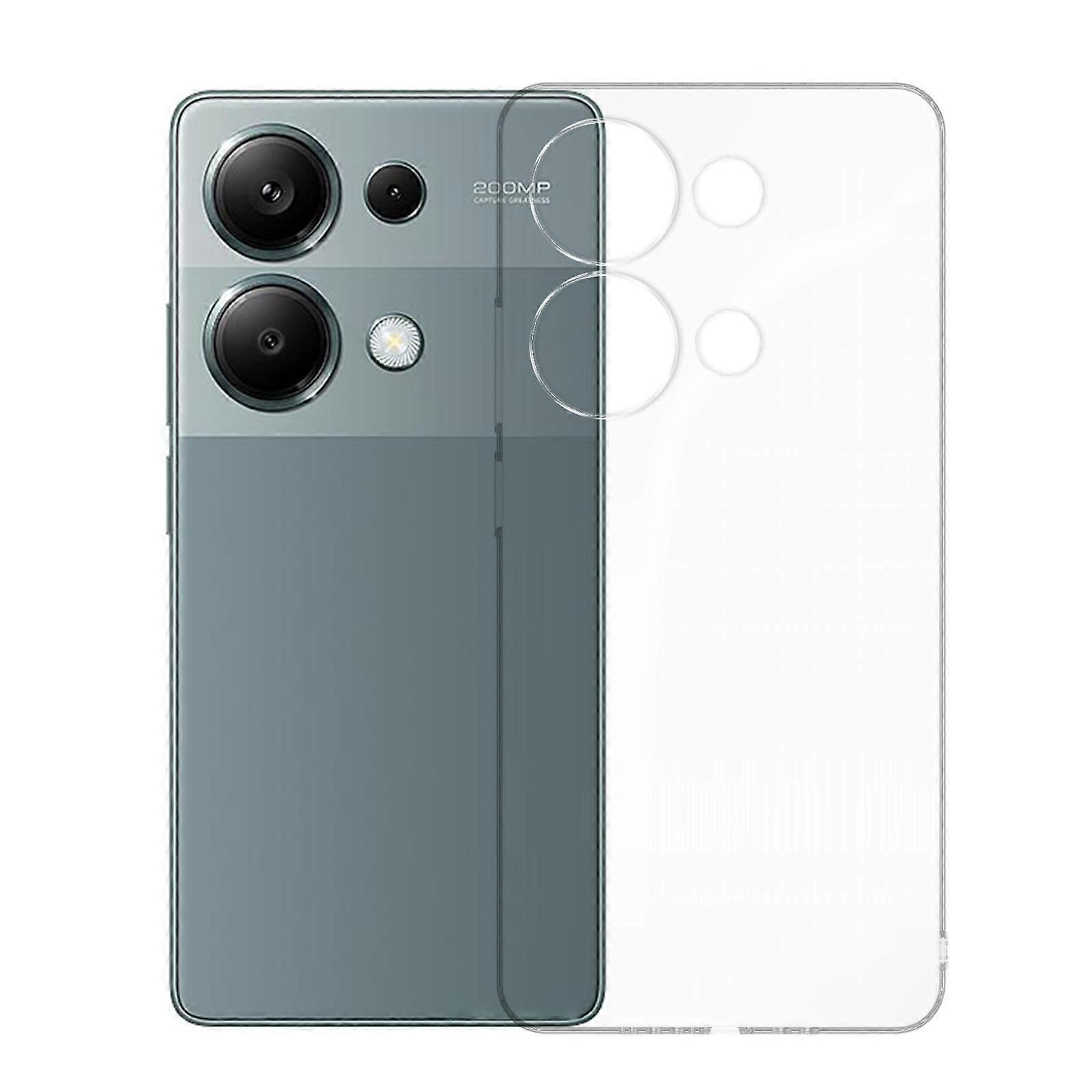 Transparency TPU Phone Case For Redmi Note 13 Pro 4G