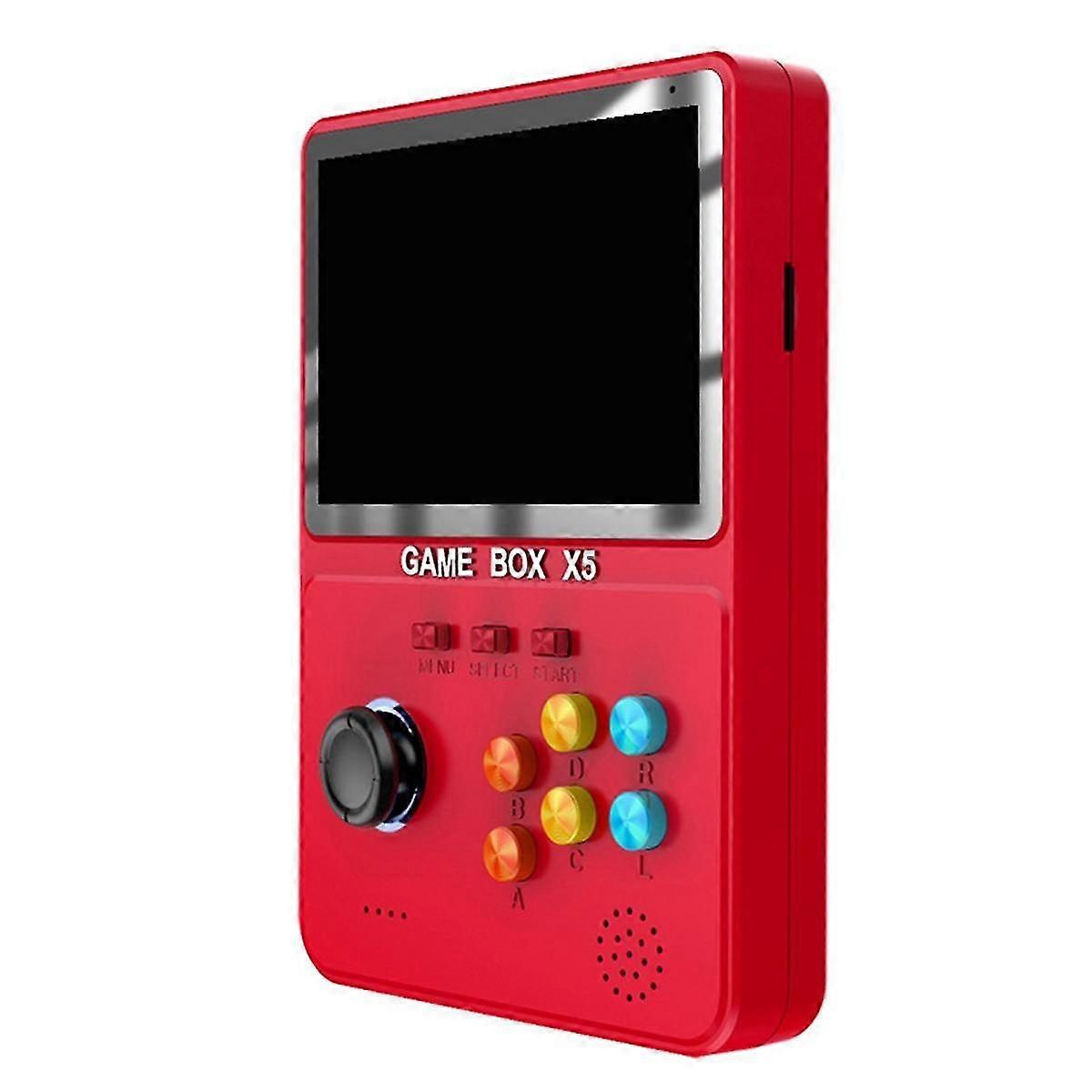 Portable X5 Handheld Game Player 4.0Inch 640 X 480 PixelsVideo Game Console Gifts for Kids-