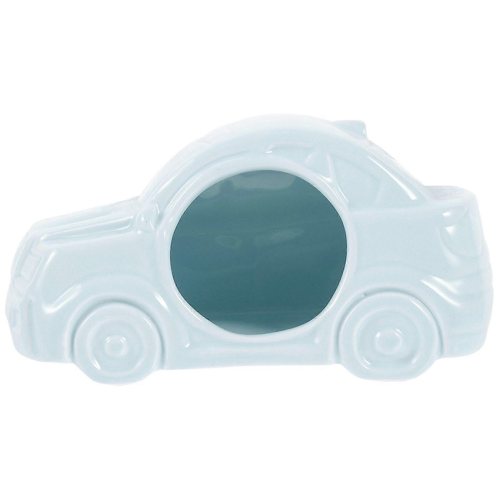 Ceramic Hamster Hideout Hamster Car Shape Cooling Nest for Hamster Small Pet Hiding House