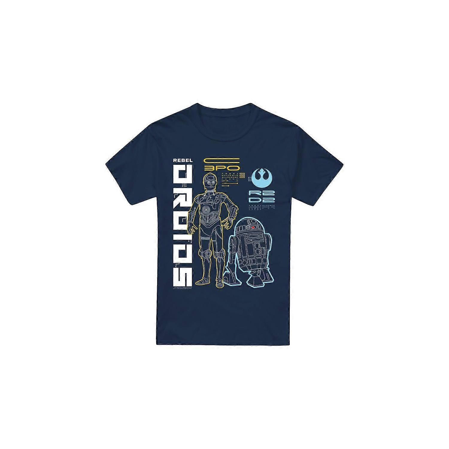 Pánské tričko Star Wars Rebel Droids