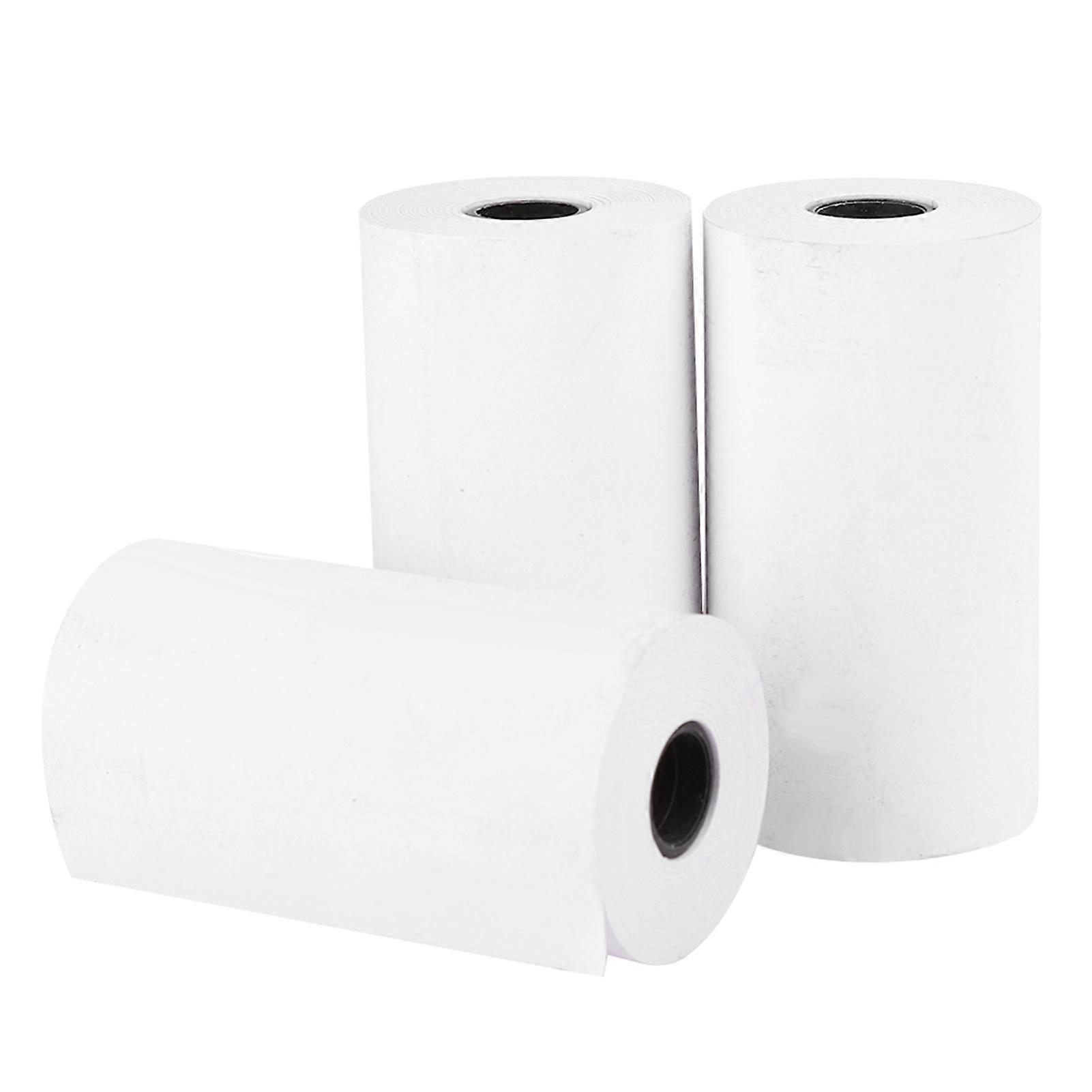 3PCs Thermal Paper Printing Machine Accessories Waterproof 57MM for Peripage Printer