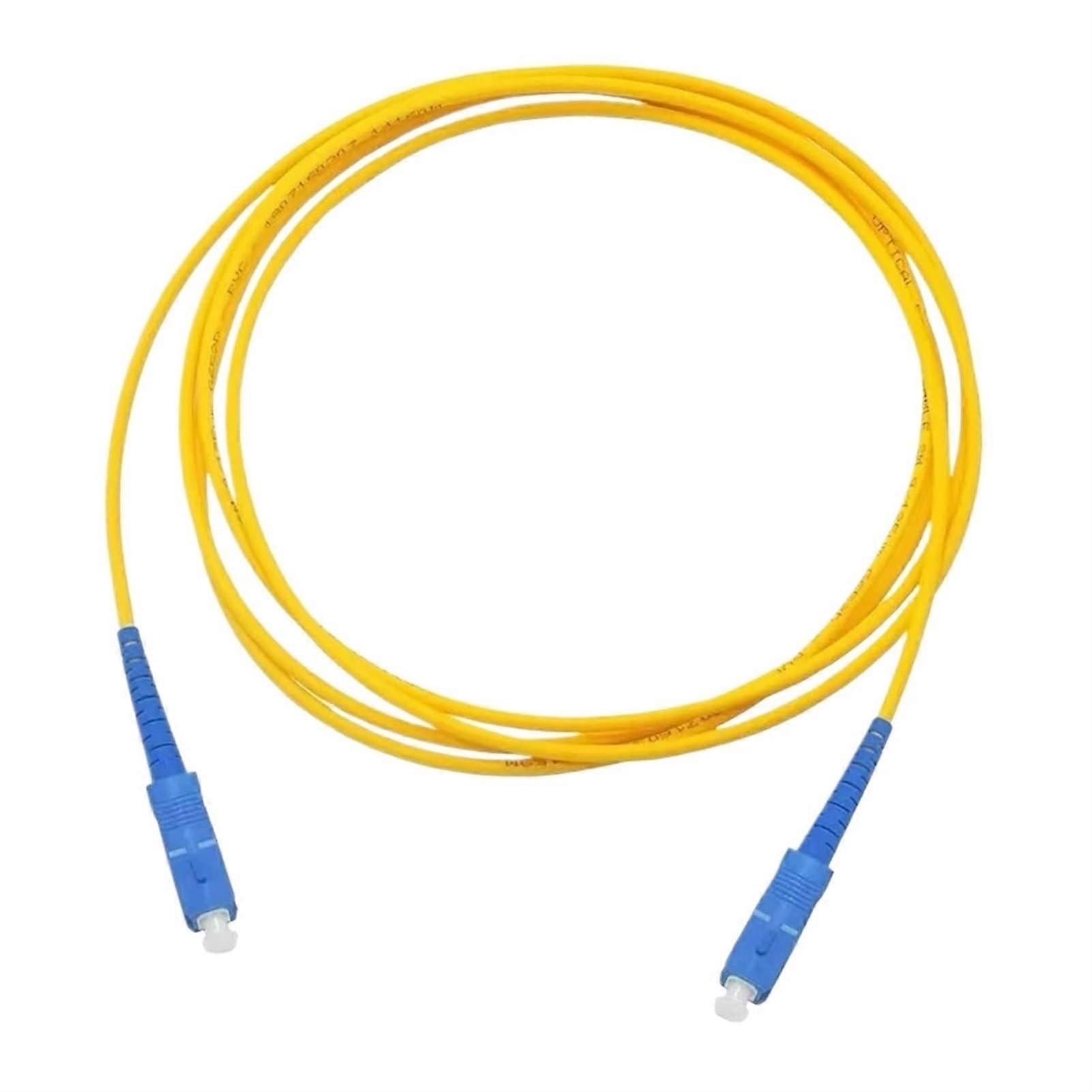 FC-SC Optical Fiber Jumper 10 Pack 1-30m Singlemode Simplex Extension Cable FTTH 5m 10m 15m 20m Patchcord