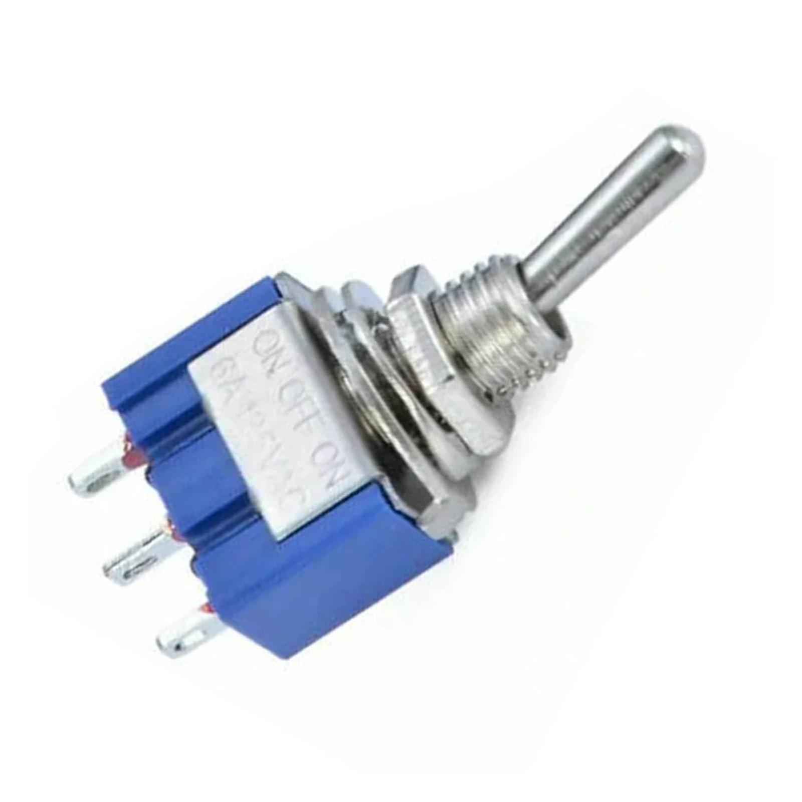 1PC TS103 Toggle Switch ThreePosition Power Button Switch Single Pole DoubleThrow (SPDT) Type Electrical Parts Accessories