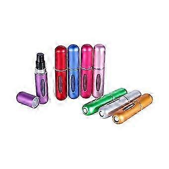 5ml Bottle Atomizer Container Silver Portable Travel Mini Refillable Perfume Spray