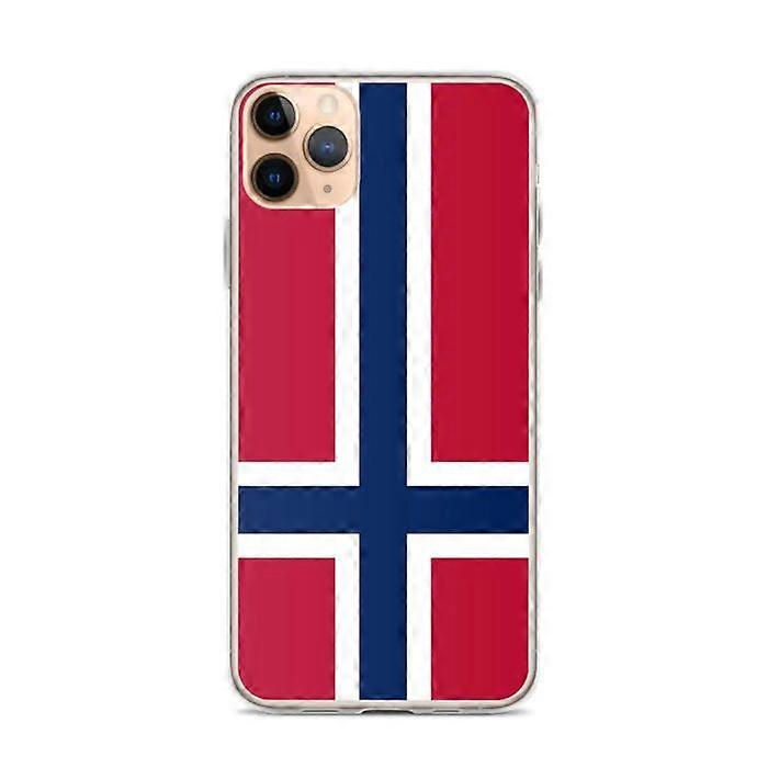 iPhone Case - Bouvet Island - Flag - Flexible - Multicolored - Compatible with iPhone 11 Pro Max