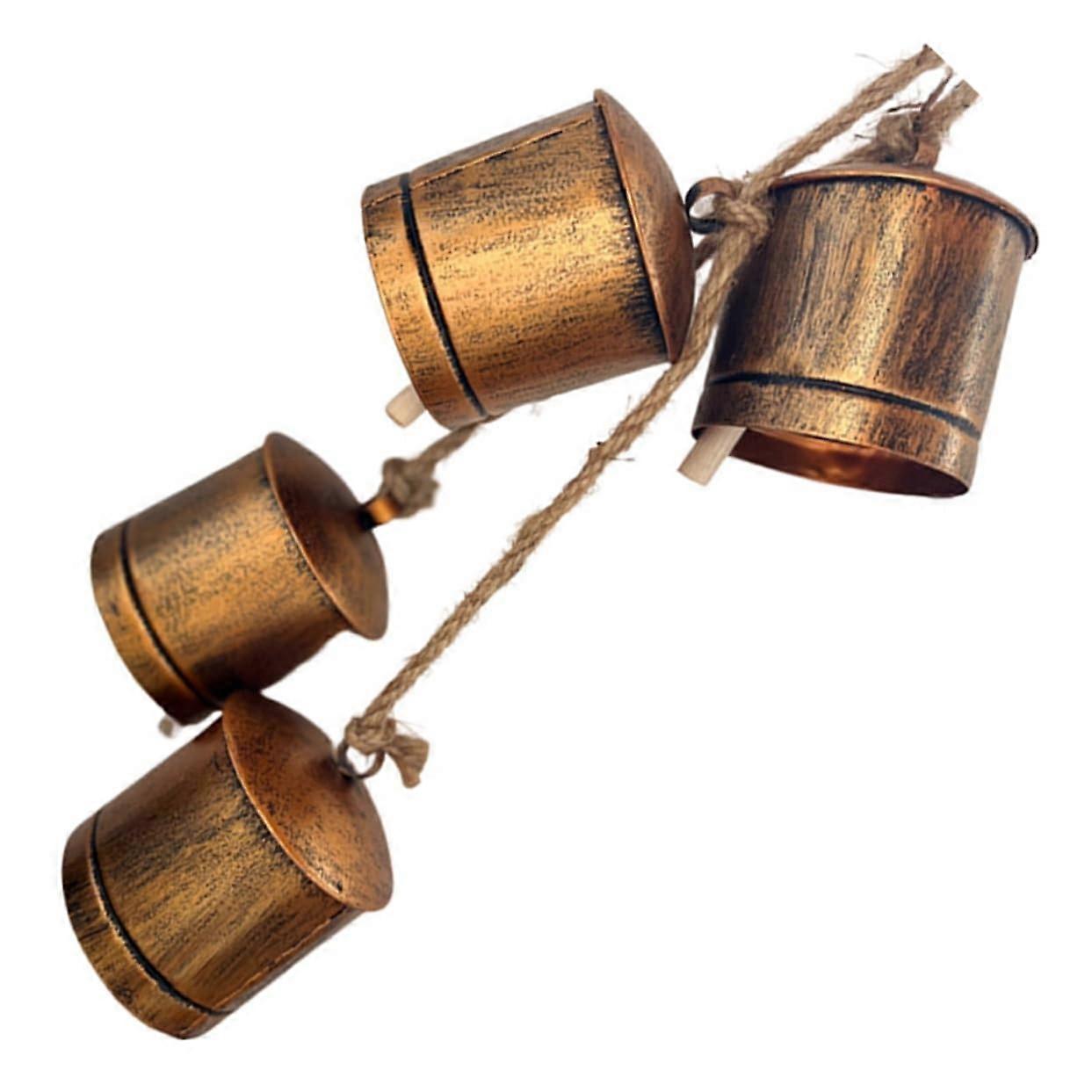 Cow Bells Metal Hangers Outdoor Decor for Sporting Events Rustic Decor