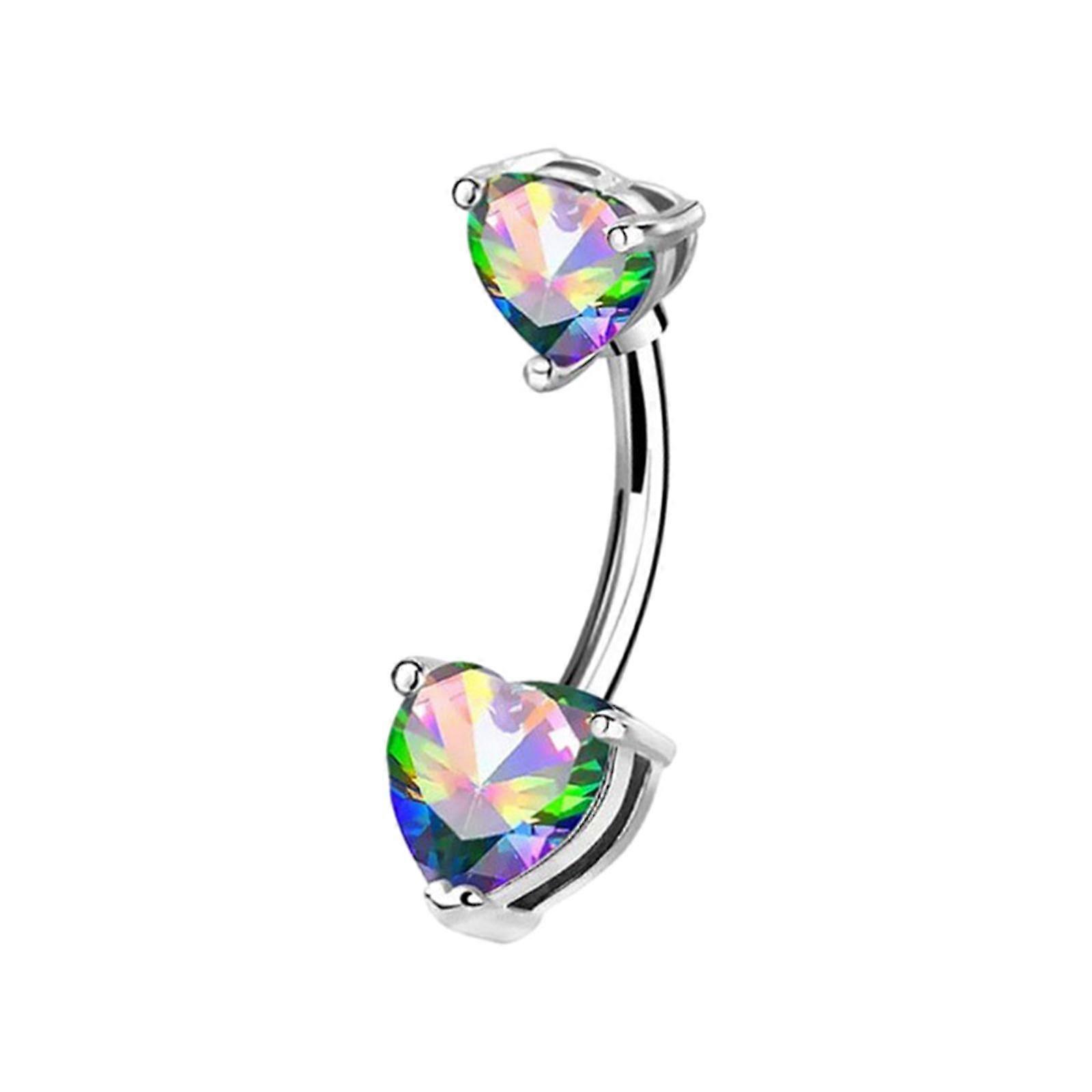 Belly Button Rings, Dangle Belly Rings, Rhinestones 10mm 1.6mm Birthday Gifts
