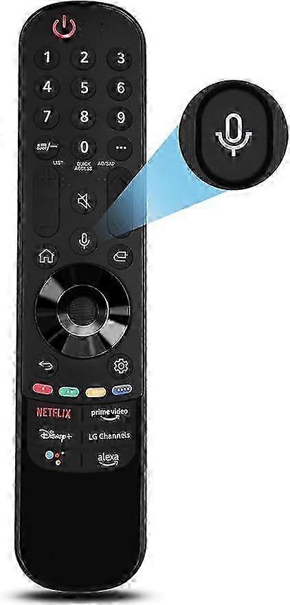 Αντικατάσταση τηλεχειριστηρίου LG για Smart TV, LG Magic Remote AN-MR22GA με λειτουργία φωνής και δείκτη, συμβατό για το 2022-2019 LG T SZRH A-C