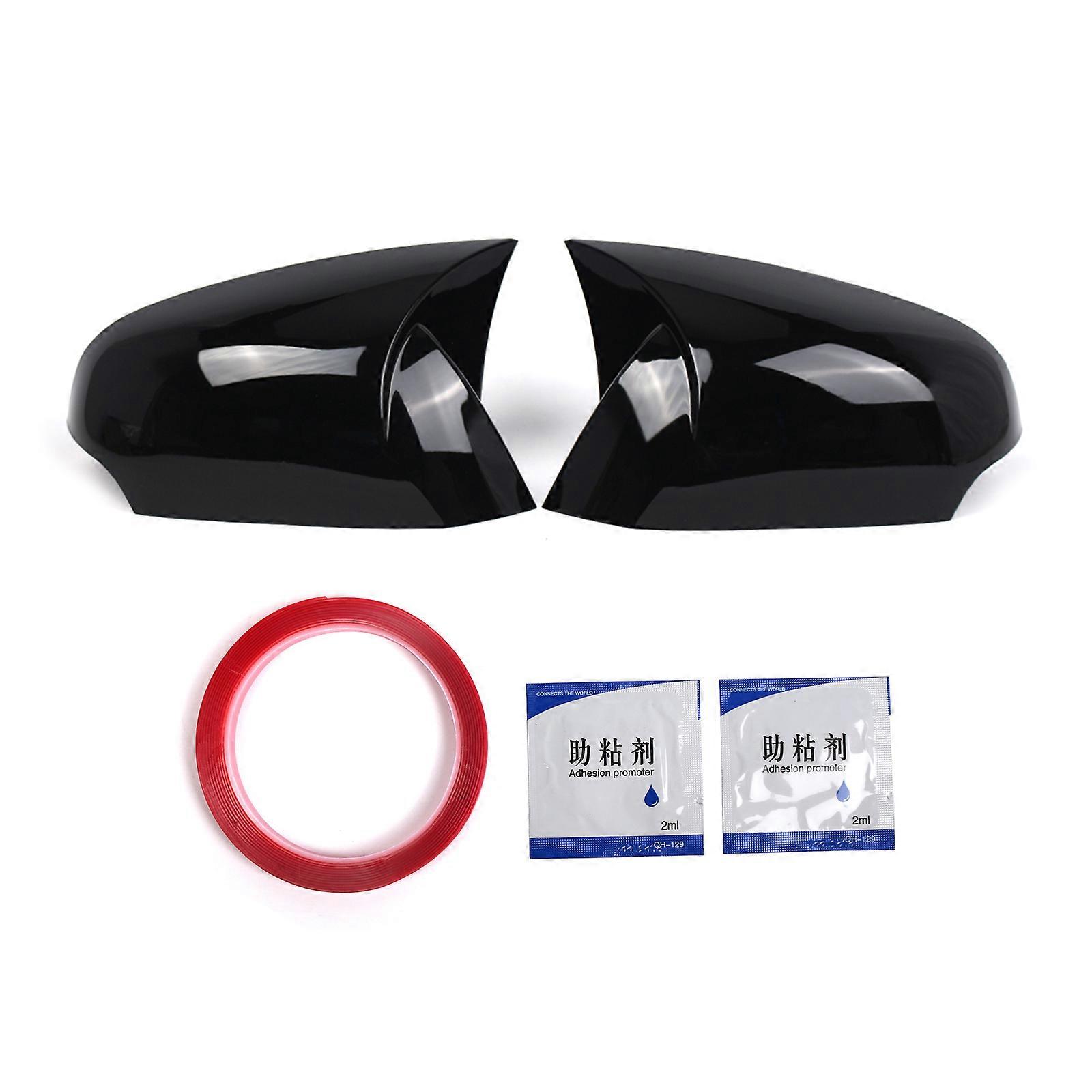 Car Side Wing Rearview Glass Cover Caps for Fluence MK3 2008 -2013 Replaces Part Number 963740075R,963730077R