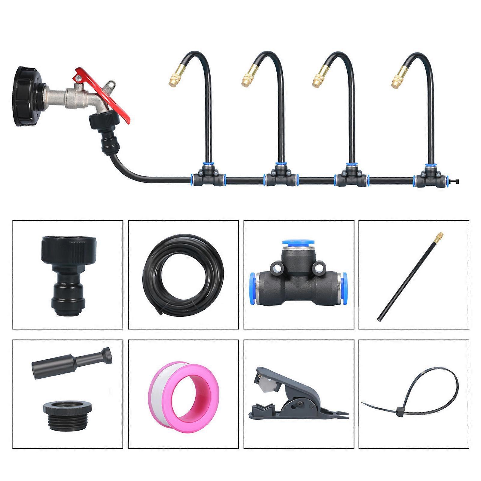 Automatic Drip Irrigation System Kit Water Saving Slows Drip Irrigation Kit for Windowsill