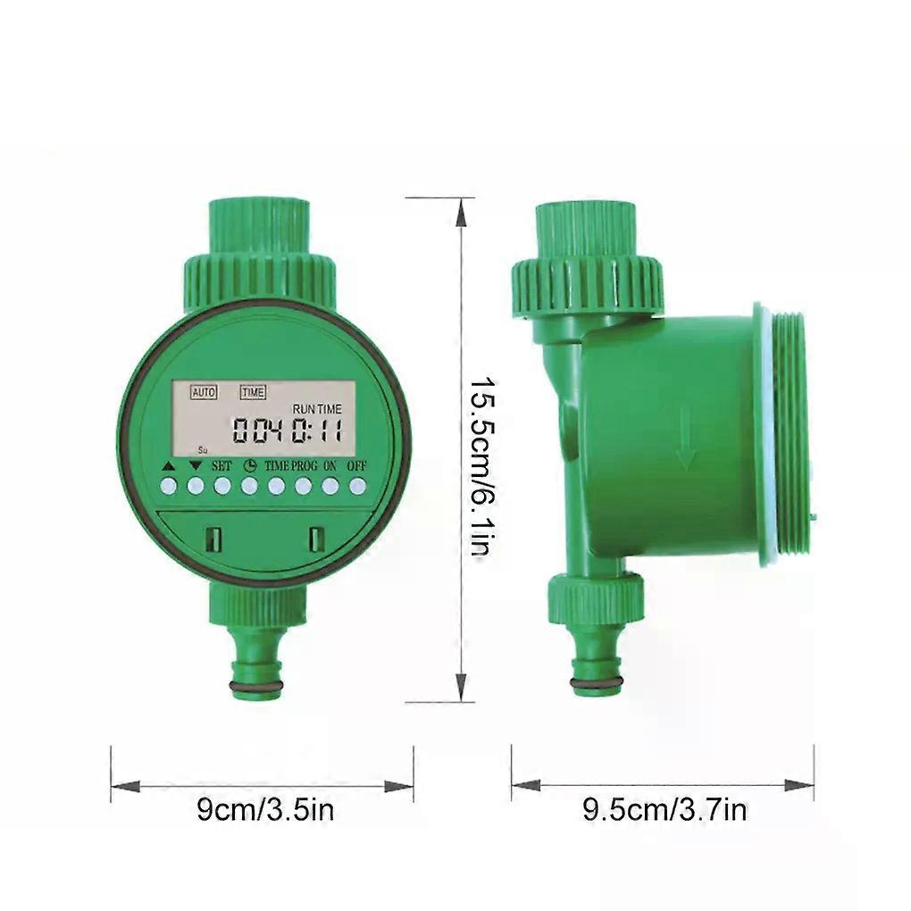 Automatic Irrigation Controller Electronic Intelligence Valve Watering Control Device Lcd Display Garden Watering Timer