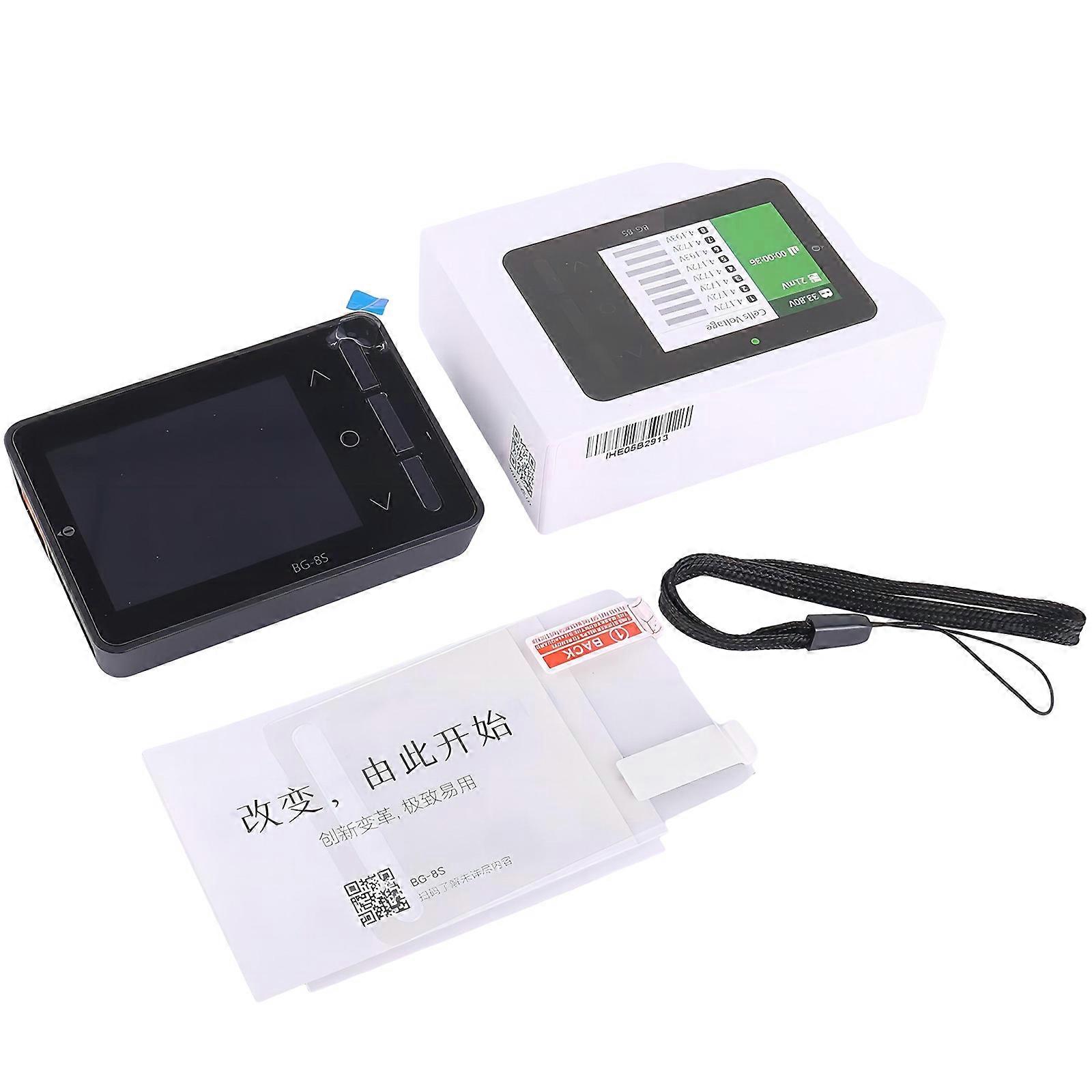 BG-8S BattGO QC3.0 Intelligent Electric Display Checker Balancer Receiver Signal Tester for Electrical Devices Drones