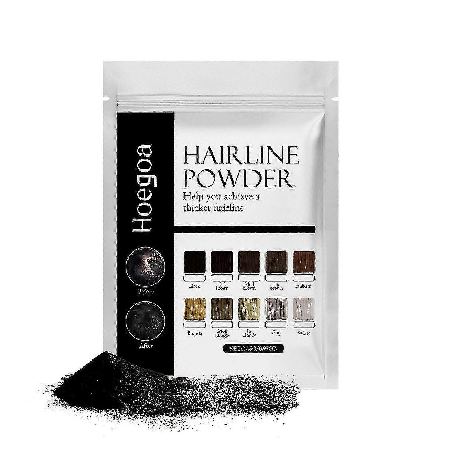 Hoegoa Hairline Powder Complementary Color Filling Hairline Top Cover Refreshing Fluffy Sculpting Contour Powder