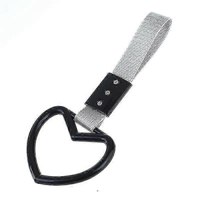 New 1pc Train Bus Handle Hand Strap Drift Charm Strap Drift Accessories Car Styling Car Heart Straps