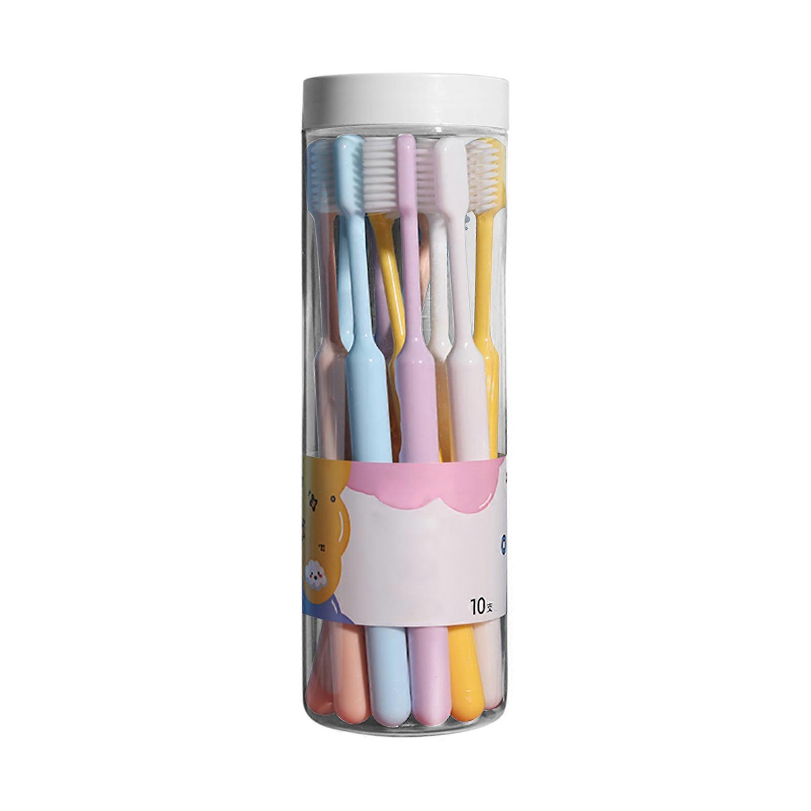 Toothbrush For Sensitive Teeth, Periodontist-Designed Bristles Extra Soft Toothbrush Protect Fragile Gums Comprehensive Cleaning Effect (Multicolor)