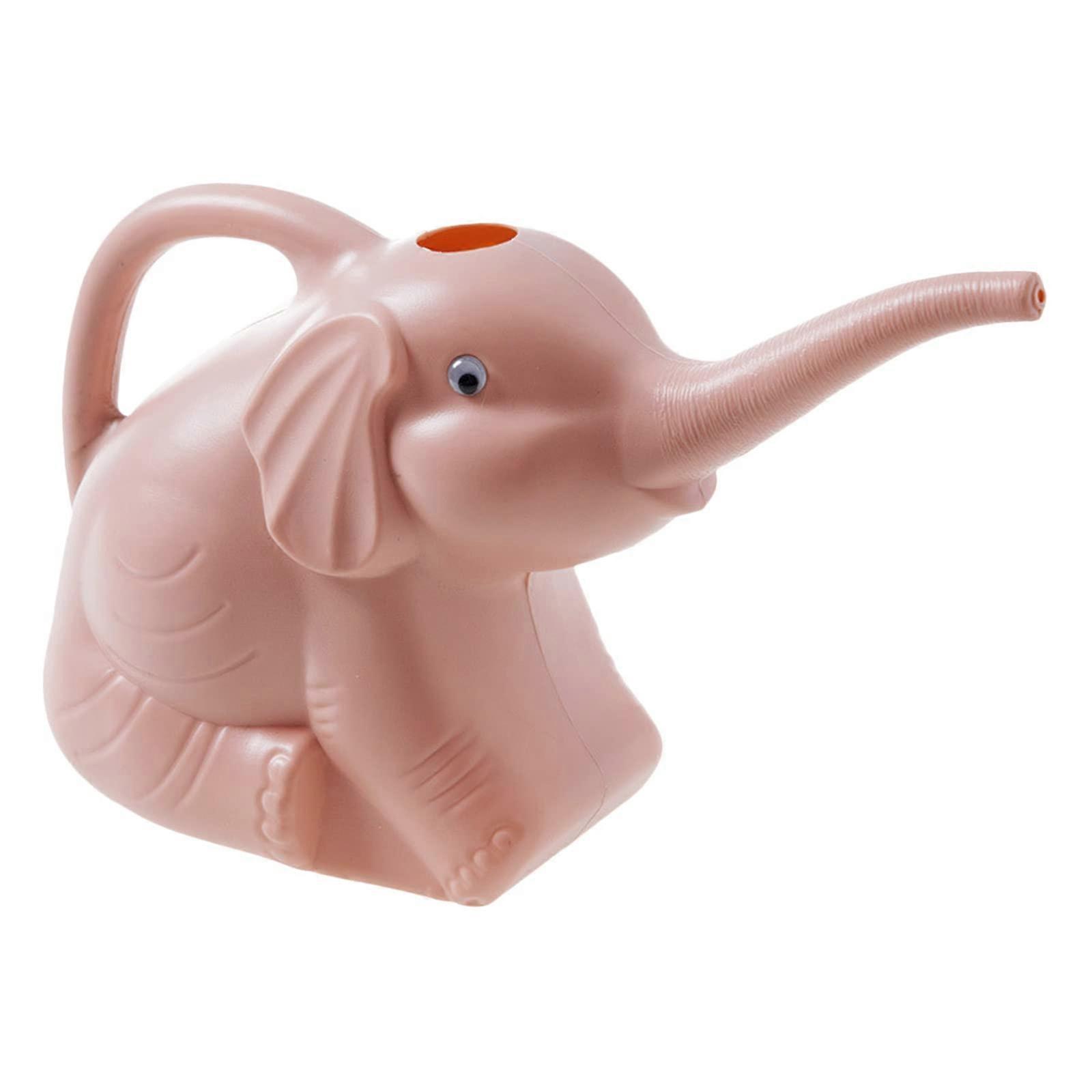 2 Litre Flower Watering Can Elephant Garden Watering Can Pink