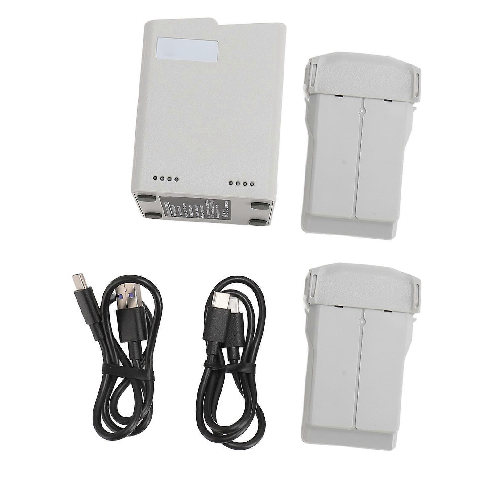 Intelligent 3850mAh Flight Battery & Fast Charging Hub for Mini 3/3Pro/4/4Pro Drones