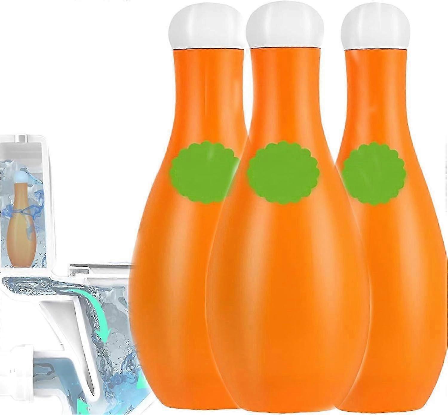 Detergente per WC a bolle blu da bowling, Detergente profumato a lunga durata per bagno, Detergenti per serbatoi WC, Detergente automatico per WC in bottiglia