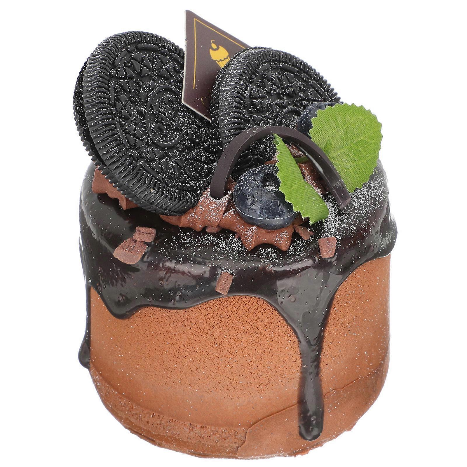 Versatile Artificial Cake for Interior Decor, Reliable Structure, Enhances Aesthetics