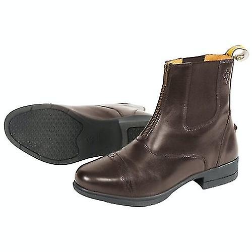 Moretta Childrens/Kids Rosetta Leather Paddock Boots