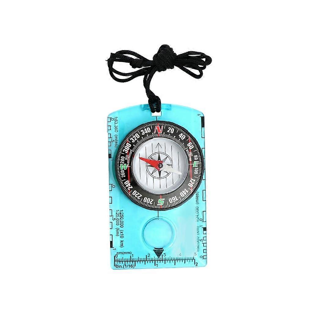 Base plate compasses with scale ruler precise compasses orientation for backpacking, camping, survival navigation