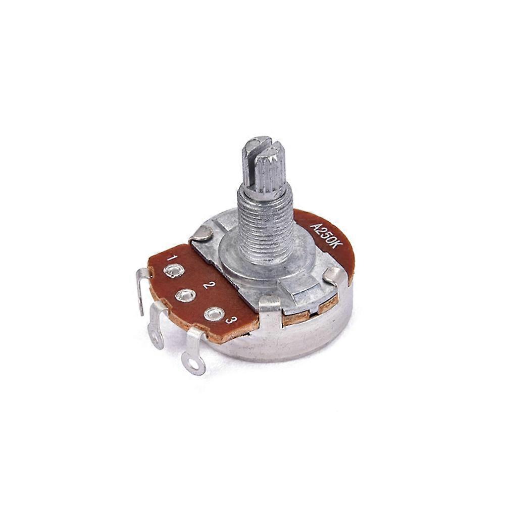 Precision Potentiometer with Long Knurled Shaft for Enhanced Bass Guitar Control