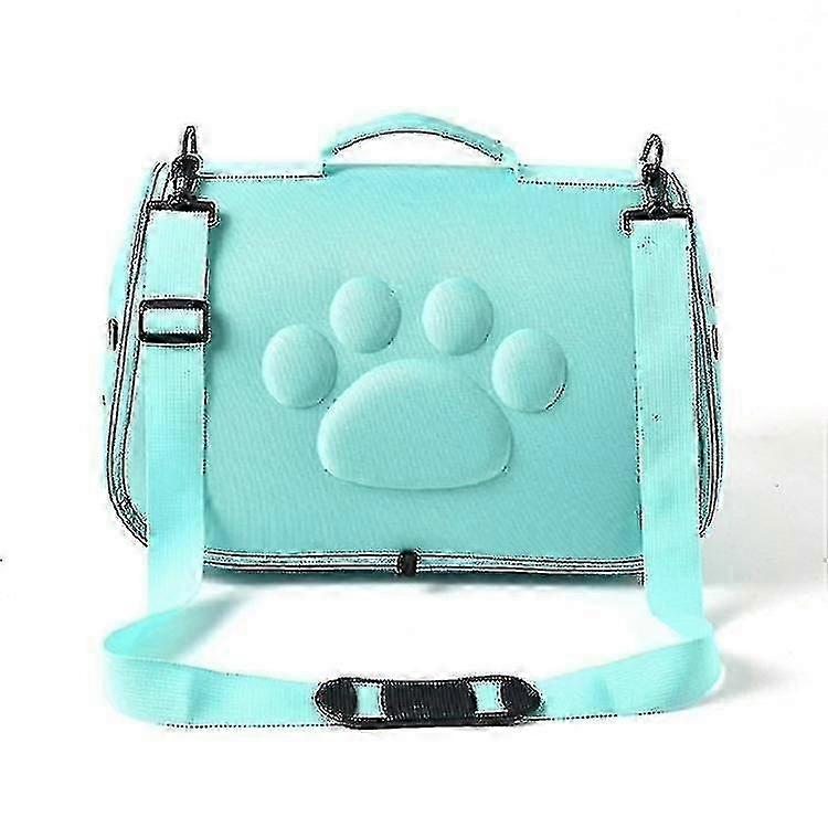 قفص الطيور حمامات الطيور القطط تخرج حقيبة إيفا للحيوانات الأليفة قابلة للتنفس محمولة قابلة للطي بحجم: 522728 سم أخضر