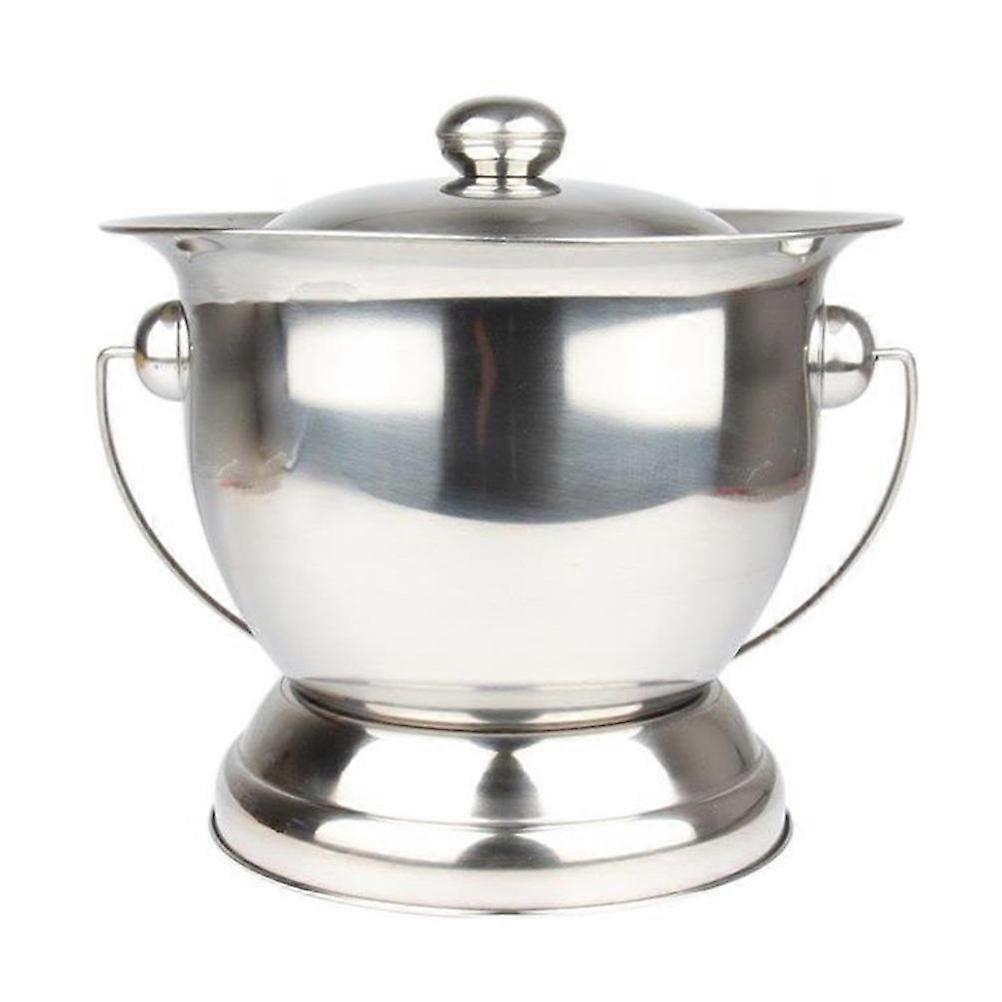 1PC Thick Portable Spittoon with Lid Urine Container Chamber Bottle