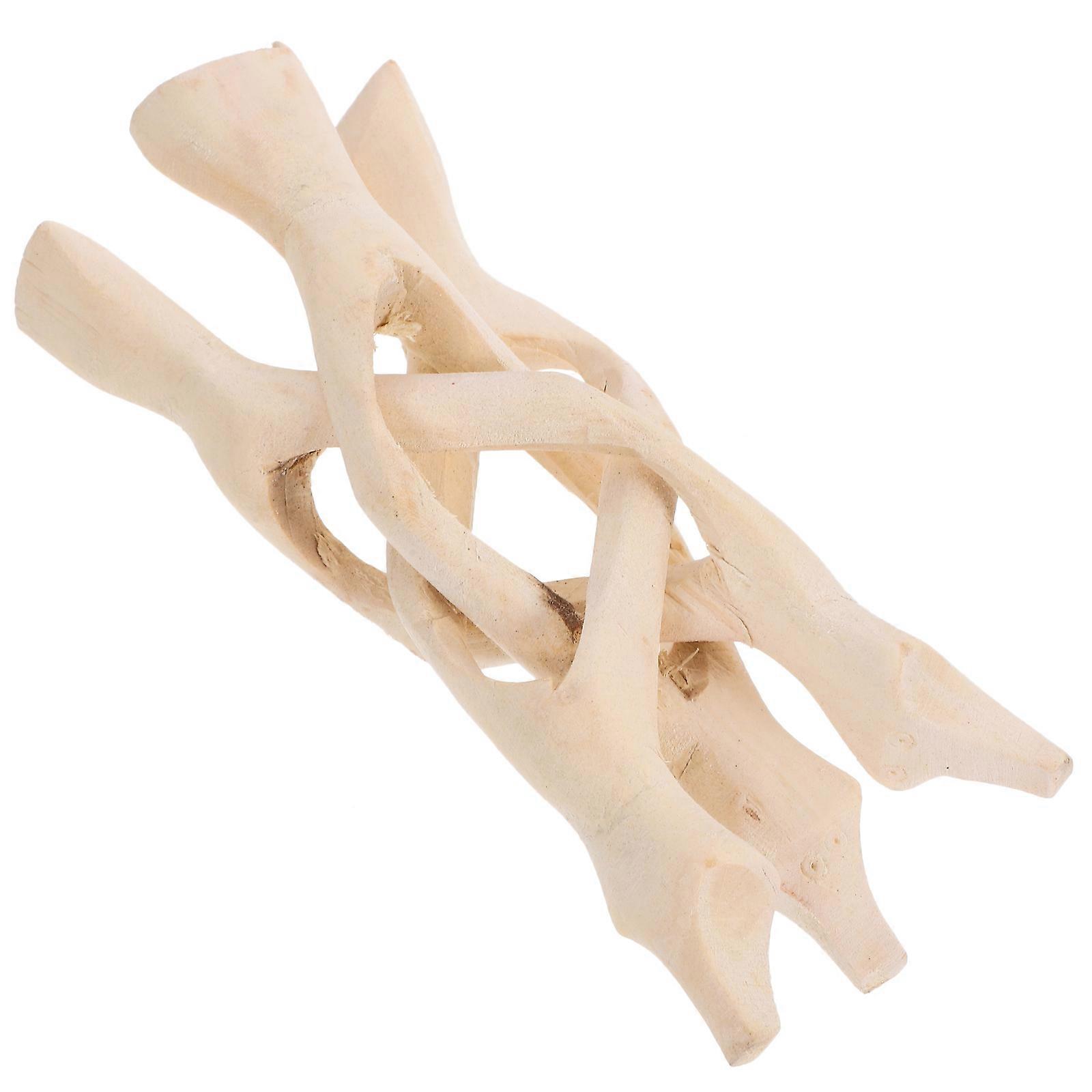 Fine Wood Tripod Support for Crystal Decor and Incense Usage