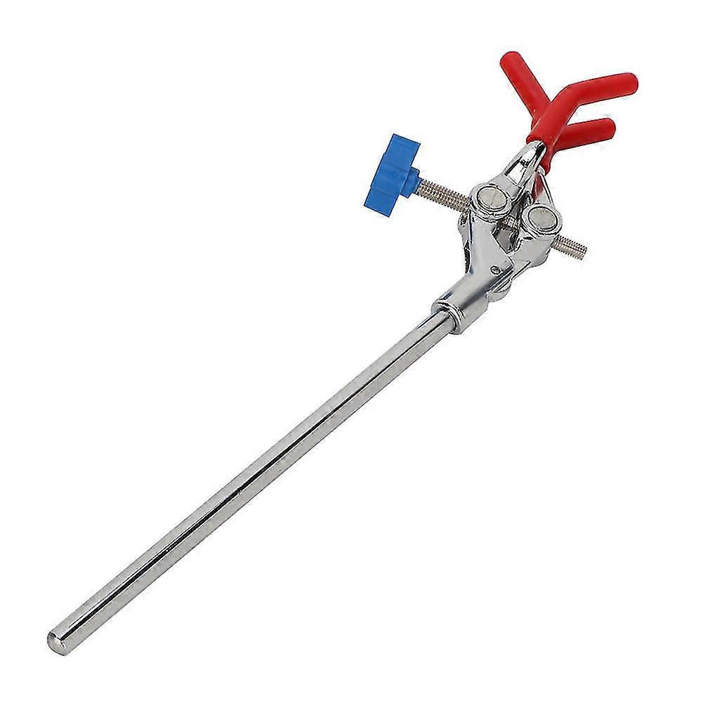 2025 Lab Three jaw Rotating Clamp Zinc Alloy Lab Retort Stand Condenser Flask Clamp Adjustable