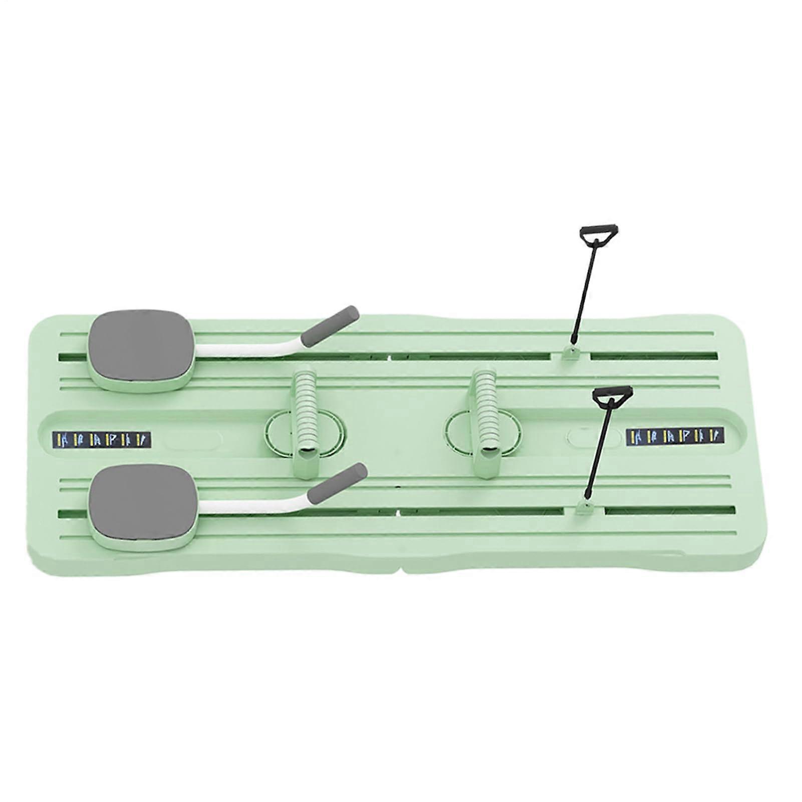 Pilates Board Exercises With Pilates Board Trainer For Abdominal Muscles Foldable Device For Core Muscle And Full Body Training For Fitness Green
