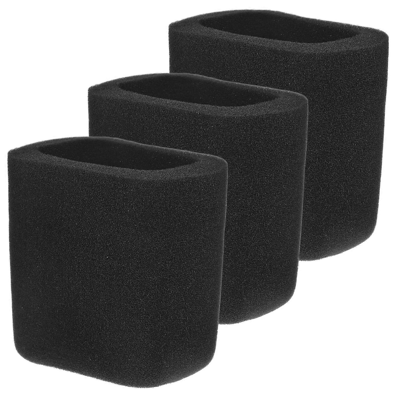 Replacement Mic Cover For Square Condenser Mics Reduces Noise Foam 10mm Thickness 3Pcs