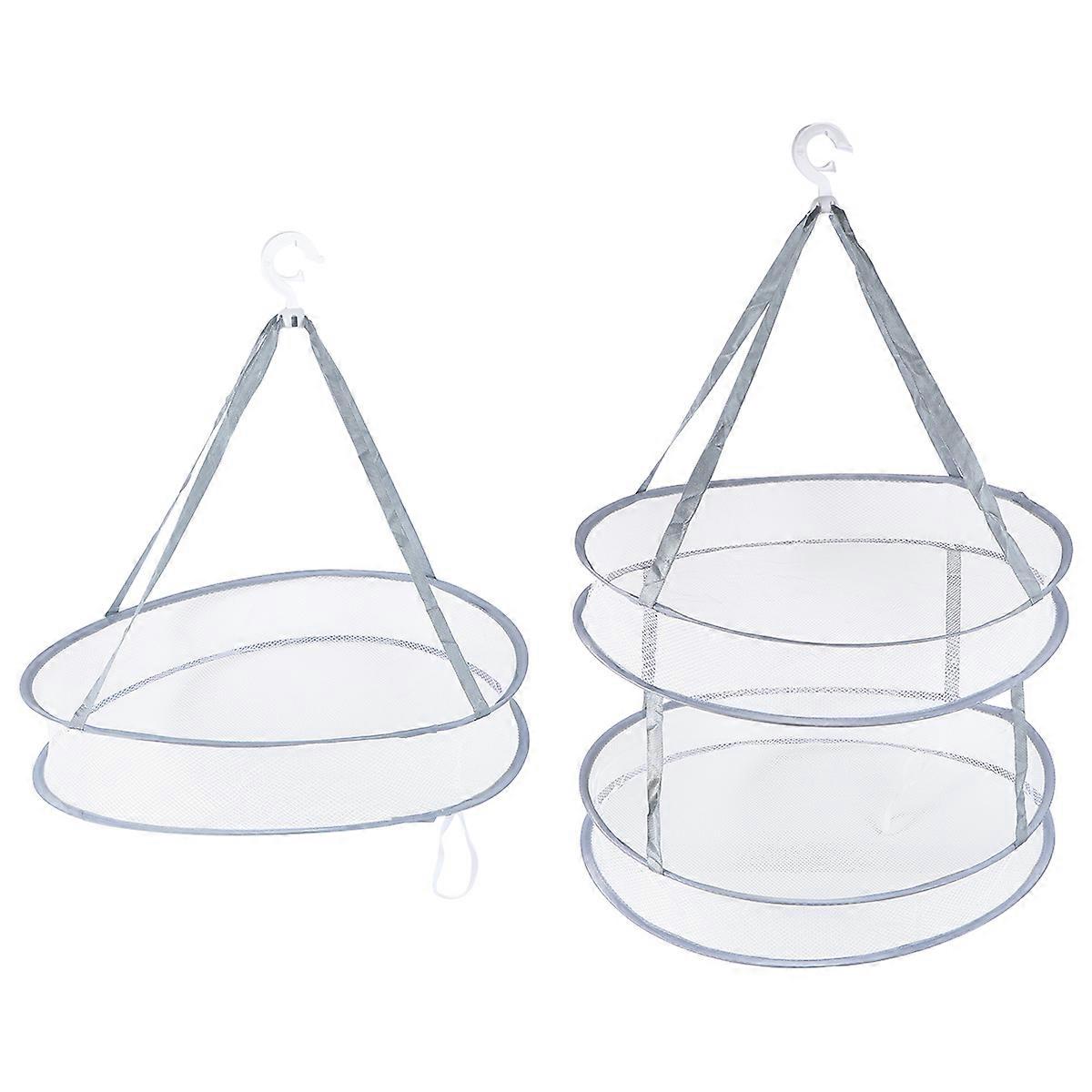 Clothes Drying Hangers Laundry Hanging Rack Square Simple and Practical Home Use 76.50X76.50X38.50cm 2Pack
