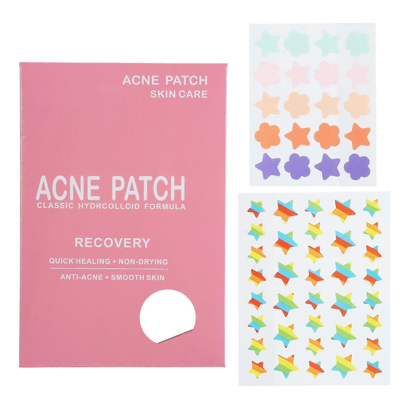2025 Latest Model 56 Count Colorful Pimple Sticker Cute Star Shape Reduce Redn...